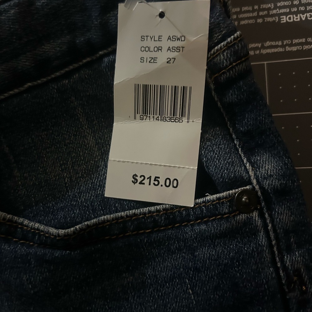 AG Adriano Goldschmied Indigo Straight Leg Jeans - Picture 8 of 8